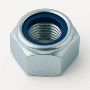 NYLOC NUT M20 GR 8 ZINC-PLATED