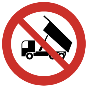 PROHIBITORY SIGN-DUMPING PROHIBITED