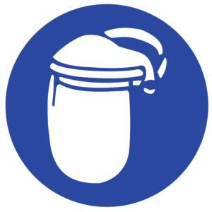 MANDATORY SIGN-FACE PROTECTION