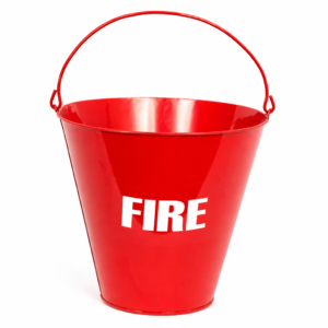 FIRE BUCKET 10L METAL