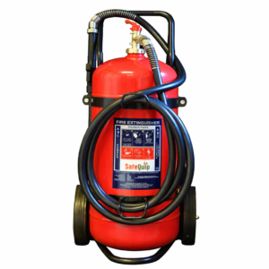 FIRE EXTINGUISHER 50.0kg DCP TROLLEY UNIT
