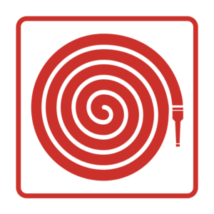 FIRE SIGN-FIRE HOSE