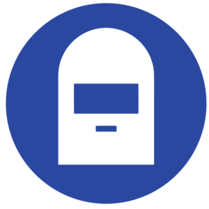 MANDATORY SIGN-WEAR WELDING MASK