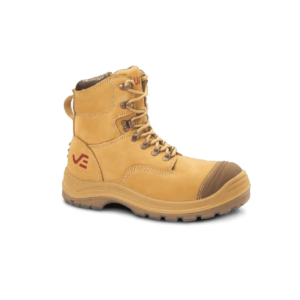 Brawn Safety Work Boots Tan